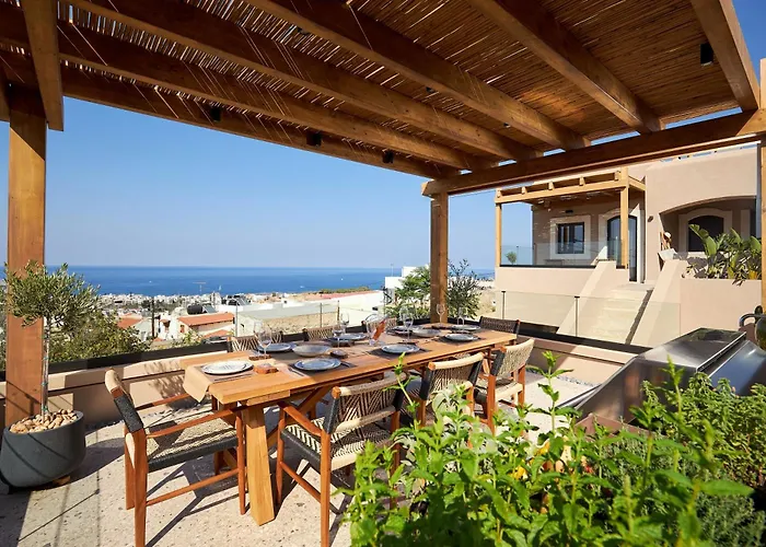 Kaptara Premium Ground Floor Unit With 2 Jaccuzis-part Of Kaptara Complex Chersonissos